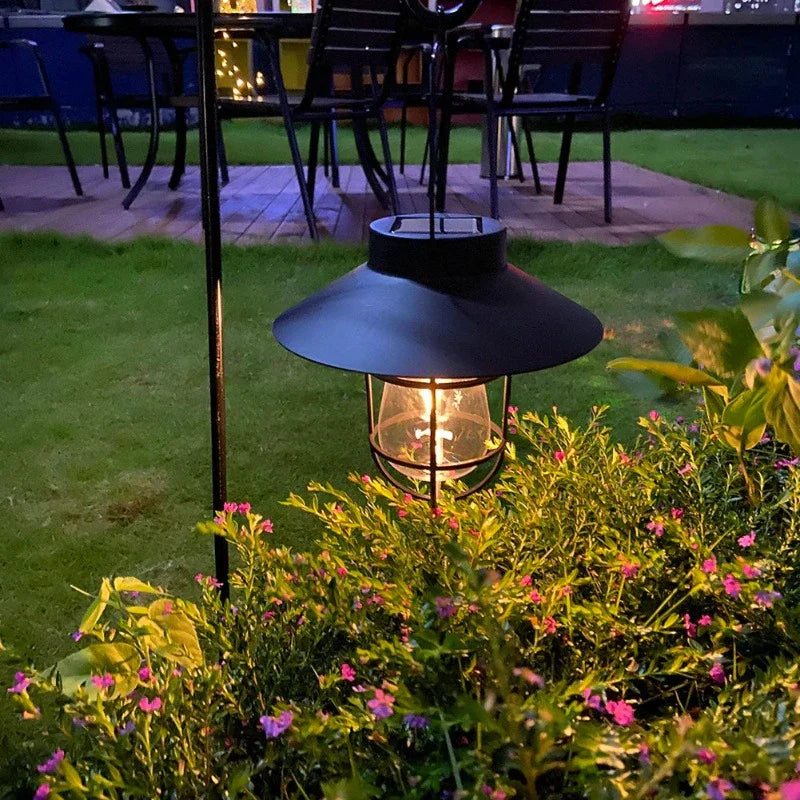 Solana | Lanterne Solaire De Jardin – Élégance Vintage & Éclairage Doux