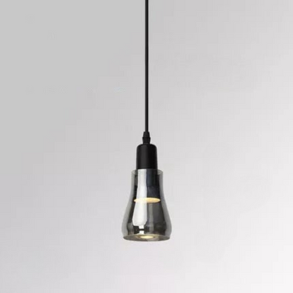 Rustika | Suspension En Verre Fumé – Charme Rustique & Style Industriel