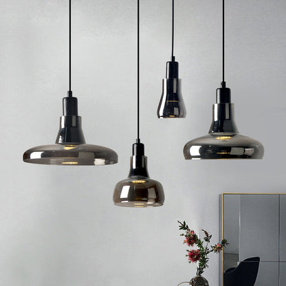 Rustika | Suspension En Verre Fumé – Charme Rustique & Style Industriel